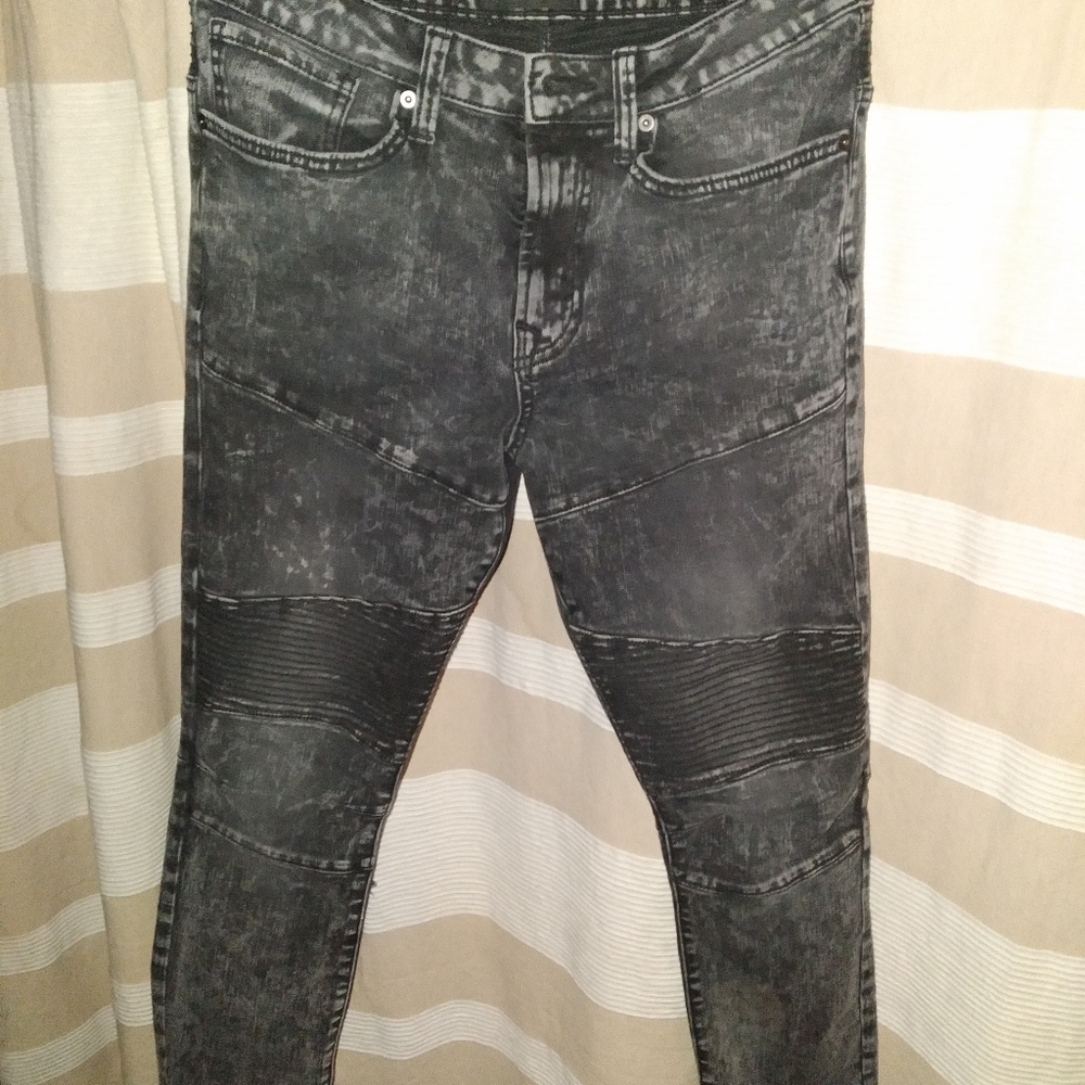 Super skinny designer stretch jeans